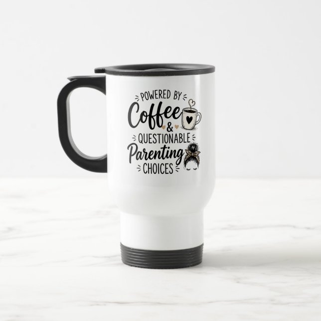 Föräldra Citat Kaffemug Resemugg (Vänster)