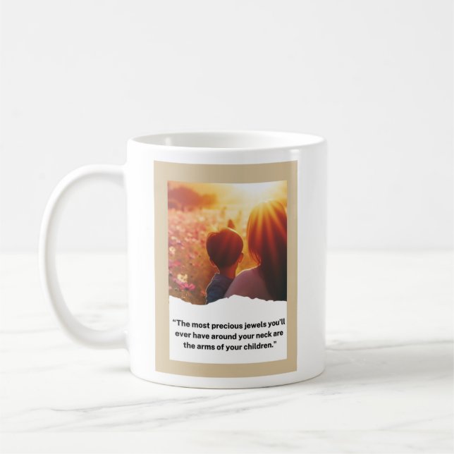 Föräldraband och barnband med offert kaffemugg (Vänster)