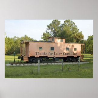 Föråldrad caboose-utskrift poster