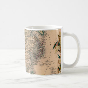 Föråldrad Karta (11) Kaffemugg