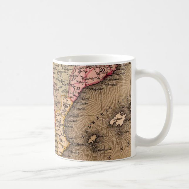 Föråldrad Karta (5) Kaffemugg (Höger)