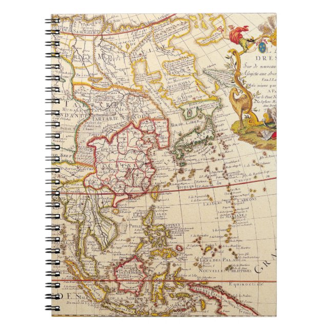 Föråldrad Karta (6) Anteckningsbok (Framsidan)