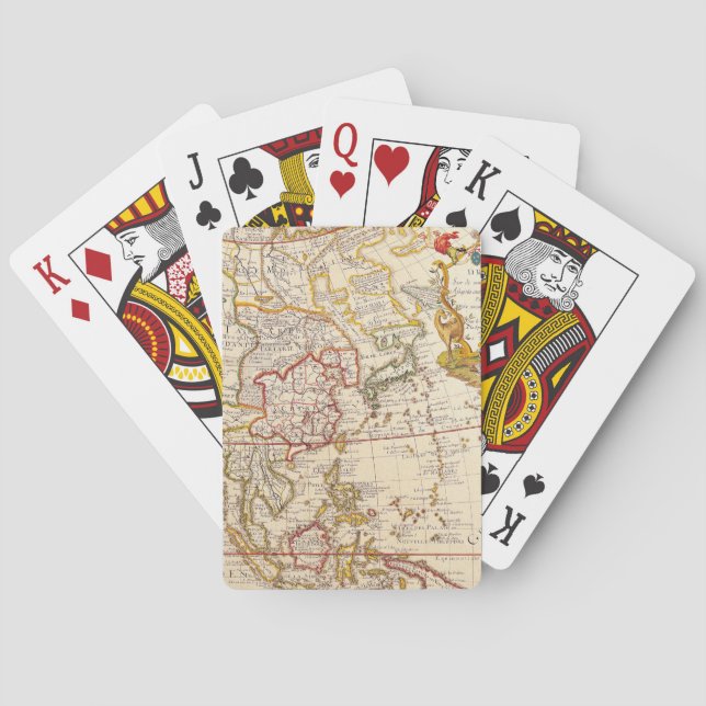 Föråldrad Karta (6) Casinokort (Baksidan)