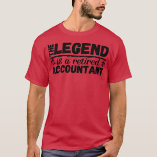 Föråldrade revisorsgåvor från Pension T Shirt