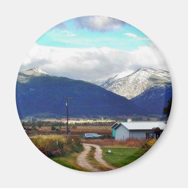 Föräldragrupp för bitterrotberg magnet (Framsidan)