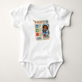 “Föräldrainstruktioner” Baby  T Shirt