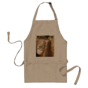 föräldralös baby_2, Orangutanfläkt Förkläde