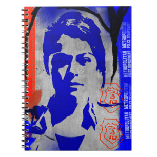 Föräldralös barnSilhouette för svart   Beth Anteckningsbok