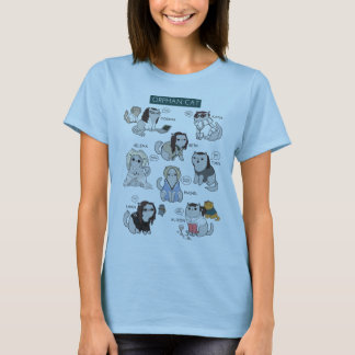 FÖRÄLDRALÖS KATTT-TRÖJA T-SHIRT