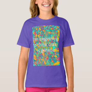 föräldralös svart citationsteckenbörjan som t shirt