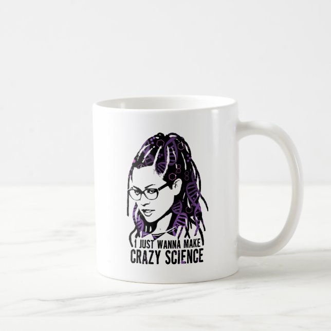 Föräldralös svart | Cosima - galen vetenskap Kaffemugg (Höger)