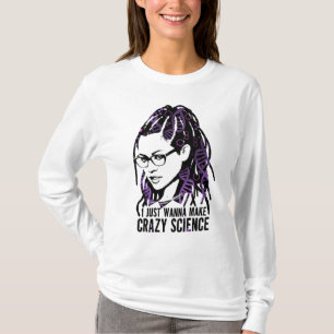 Föräldralös svart   Cosima - galen vetenskap Tee Shirt