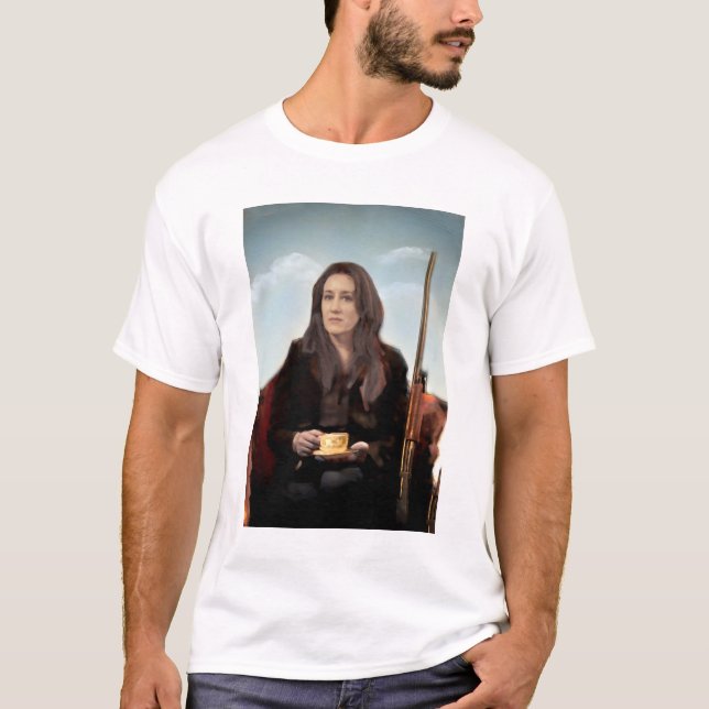 Föräldralös svart | Fru S - kall feminist T-shirt (Framsida)