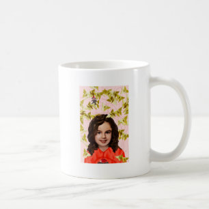 Föräldralös svart Kira - flickaktigt Origami Kaffemugg