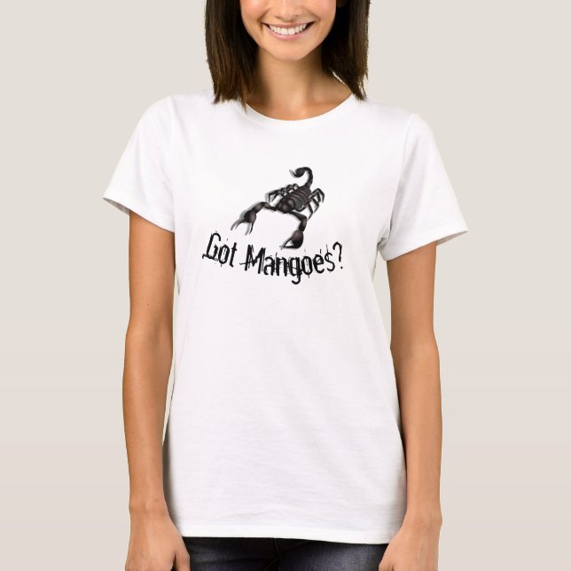 Föräldralös svart Pupok mangoT-tröja T-shirt (Framsida)