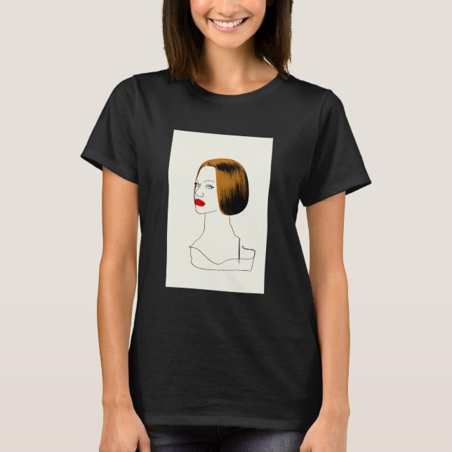 Föräldralös svart | Rachel - den flott klon T-shirt (Framsida)