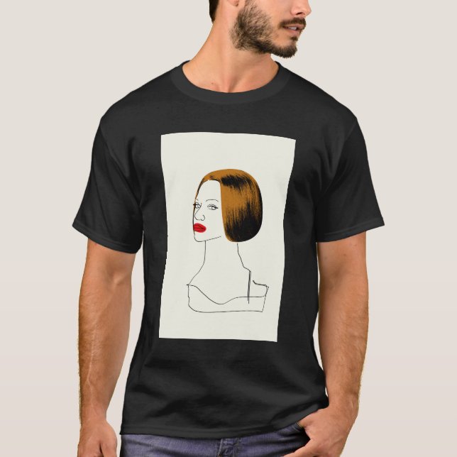 Föräldralös svart | Rachel - den flott klon T-shirt (Framsida)