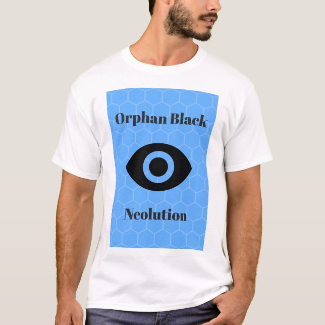 Föräldralös svart t-shirt (Framsida)