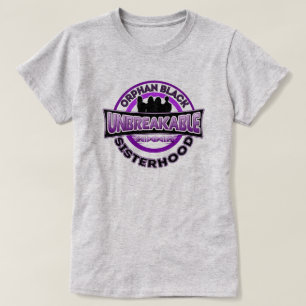 Föräldralös svart Unbreakable SisterhoodT-tröj T-shirt