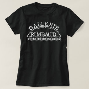 Föräldralösa svart Gallerie Rimbaud T Shirt