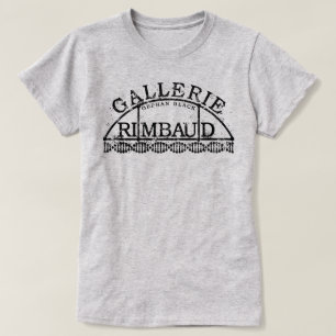 Föräldralösa svart Gallerie Rimbaud T Shirt