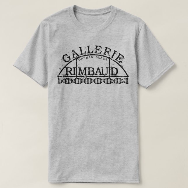 Föräldralösa svart Gallerie Rimbaud Tröja (Design framsida)