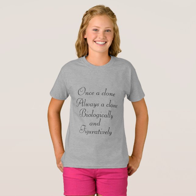 Föräldralöst svart citationstecken en gång en t shirt (Hel framsida)