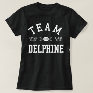 Föräldralöst svart lag Delphine T Shirt