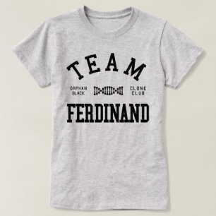 Föräldralöst svart lag Ferdinand Tee Shirt