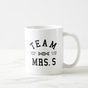Föräldralöst svart lag Fru S Kaffemugg