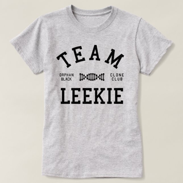 Föräldralöst svart lag Leekie Tröja (Design framsida)