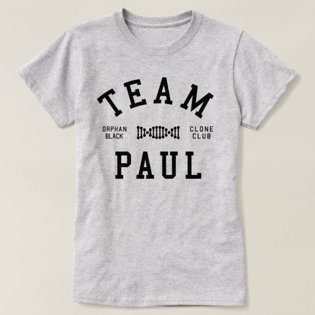 Föräldralöst svart lag Paul Tröja (Design framsida)
