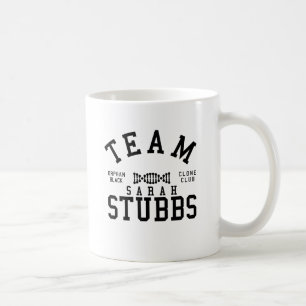 Föräldralöst svart lag Sarah Stubbs Kaffemugg