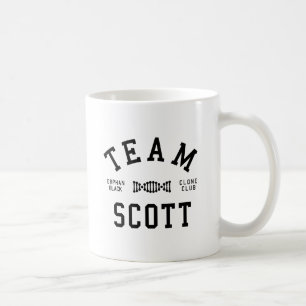 Föräldralöst svart lag Scott Kaffemugg