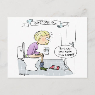 Föräldrar är.. aldrig tråkig vykort