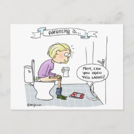 Föräldrar är.. aldrig tråkig vykort