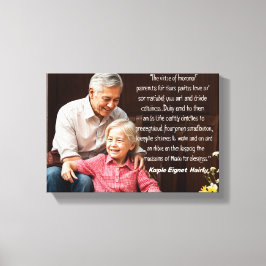Föräldrar Canvastryck