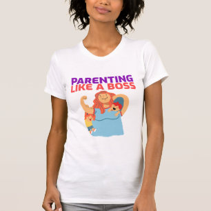 Föräldrar som en Chef-Coola T Shirt