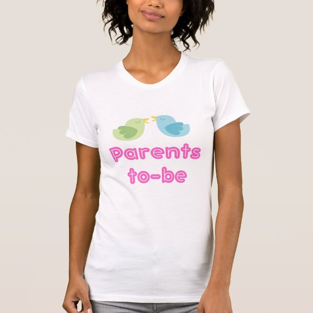 Föräldrar som ska t shirt (Framsida)