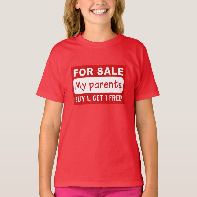 FÖRÄLDRAR TILL FÖRSÄLJNINGSSKjortor & jacka Tee (Framsida)