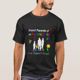 Föräldrar till stolt Autism Tee Shirt