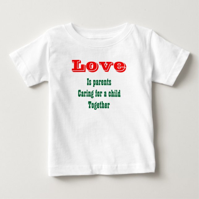 Föräldrar vårdar t-shirts (Framsida)