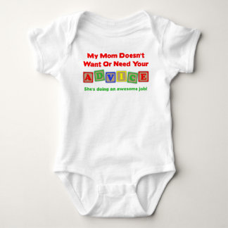 Föräldraråd Rolig Romper Creeper T Shirt