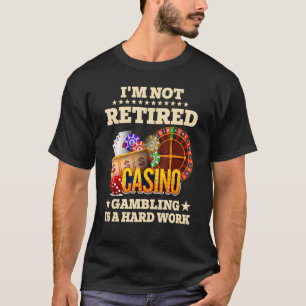 Föräldrare för gammalmodiga spelare som är pension t shirt