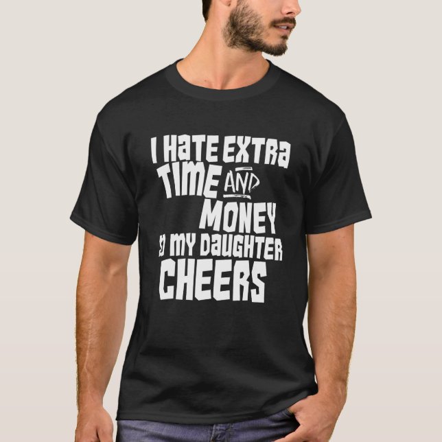 Föräldraren till Cheerhead Cheer Team Gift Sh T Shirt (Framsida)
