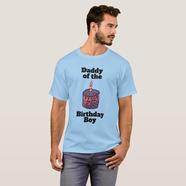 Föräldrarens födelsedag T-Shirt (Hel framsida)