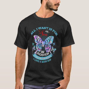 Föräldrarna Kärlek och missa deras son till minnen T Shirt