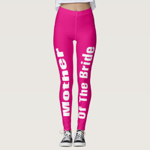 Föräldrarna till budens mamma Bröllop ger förd Leggings