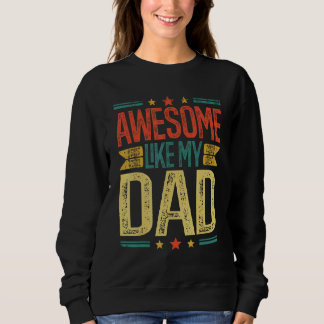 Föräldrarnas dag Fantastisk som min Pappa-familjs T Shirt