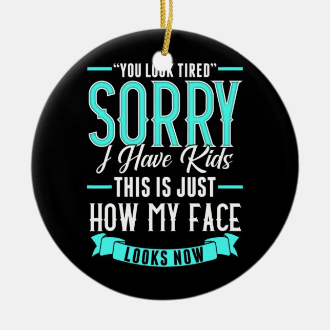 Föräldrarrelaterad föräldrarelaterad design för Ma Julgransprydnad Keramik (Framsidan)